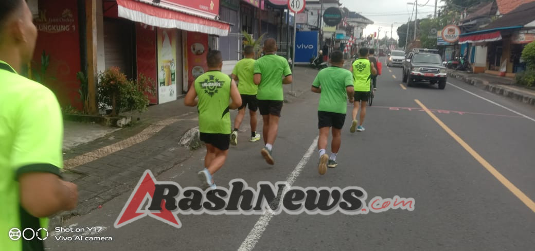 Manfaatkan Aplikasi Army Fit, Kodim Klungkung Jaga Fisik Tetap Prima
