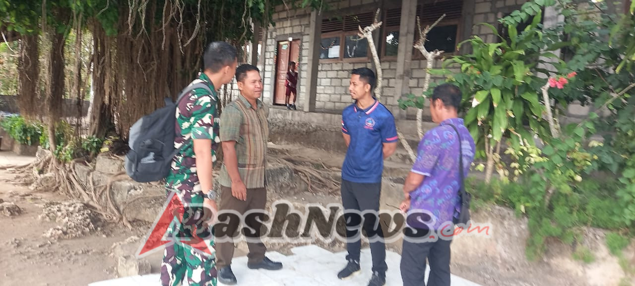 Jalin Komunikasi Dan Update Data Teritorial, Kopka Kadek Parta Berkunjung Ke sekolah