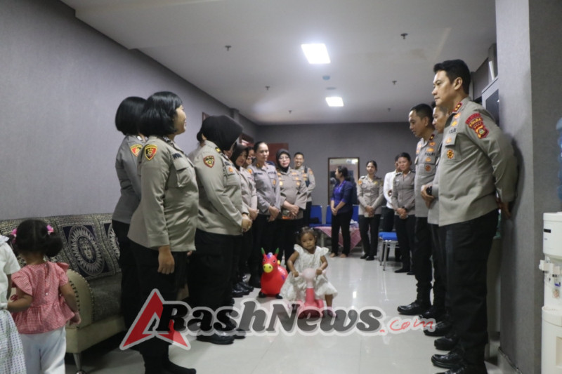 Kapolda Bali Cek Ruangan dan Fasilitas Dharma Kids Care