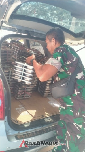 TNI Bersama Masyarakat Sukseskan Program Gizi Nusantara di Dompu