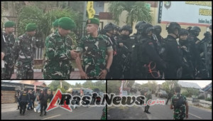 ‎Berikan Dukungan, Kodim 1607/Sumbawa Hadirkan Personel dalam Opsgab di Desa Serading