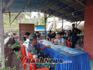 Monitoring dan Pamwil Babinsa Ramil 1602-01/Ende Tingkatkan Kamtibmas di Wilayah Binaan