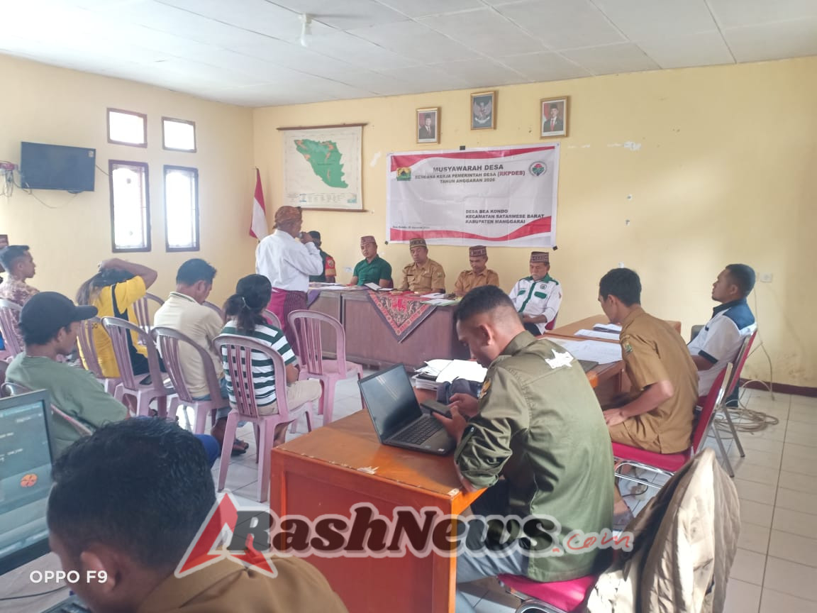 Babinsa Koramil 1612-07/Satarmese Perkuat Peran TNI dalam Agenda Pembangunan Desa Manggarai