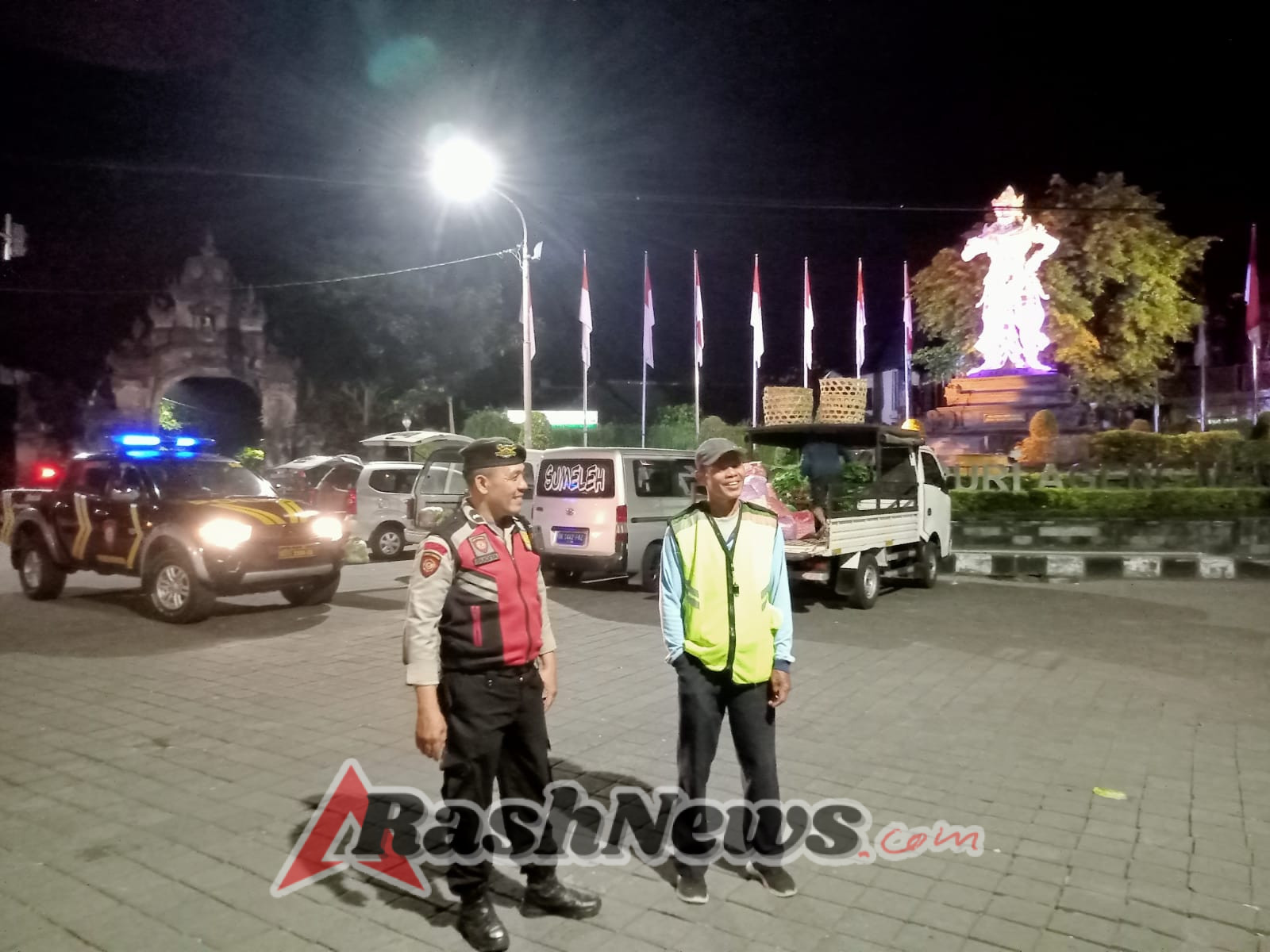 Patroli Dialogis, Polsek Mengwi Ingatkan Masyarakat Jaga Keamanan dan Ketertiban Lingkungan