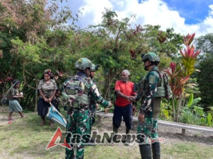 Anjangsana Satgas Yonif 743/PSY, Jadi Harapan Sehat untuk Masyarakat Papua