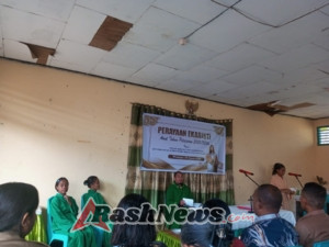 Tingkatkan Kedekatan dengan Masyarakat, Babinsa Hadiri Misa Bersama Siswa SMPN Mauponggo