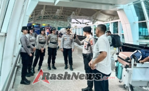 Wakapolres Bandara Cek Personil Pospol, Tekankan Sinergi dan Tanggung Jawab Tugas