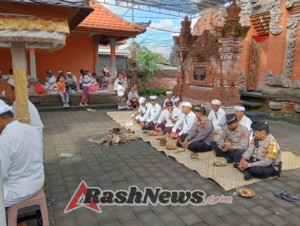 Polresta Denpasar Gelar “Minggu Kasih” Bersama Tokoh Adat dan Tokoh Agama di Desa Padangsambian