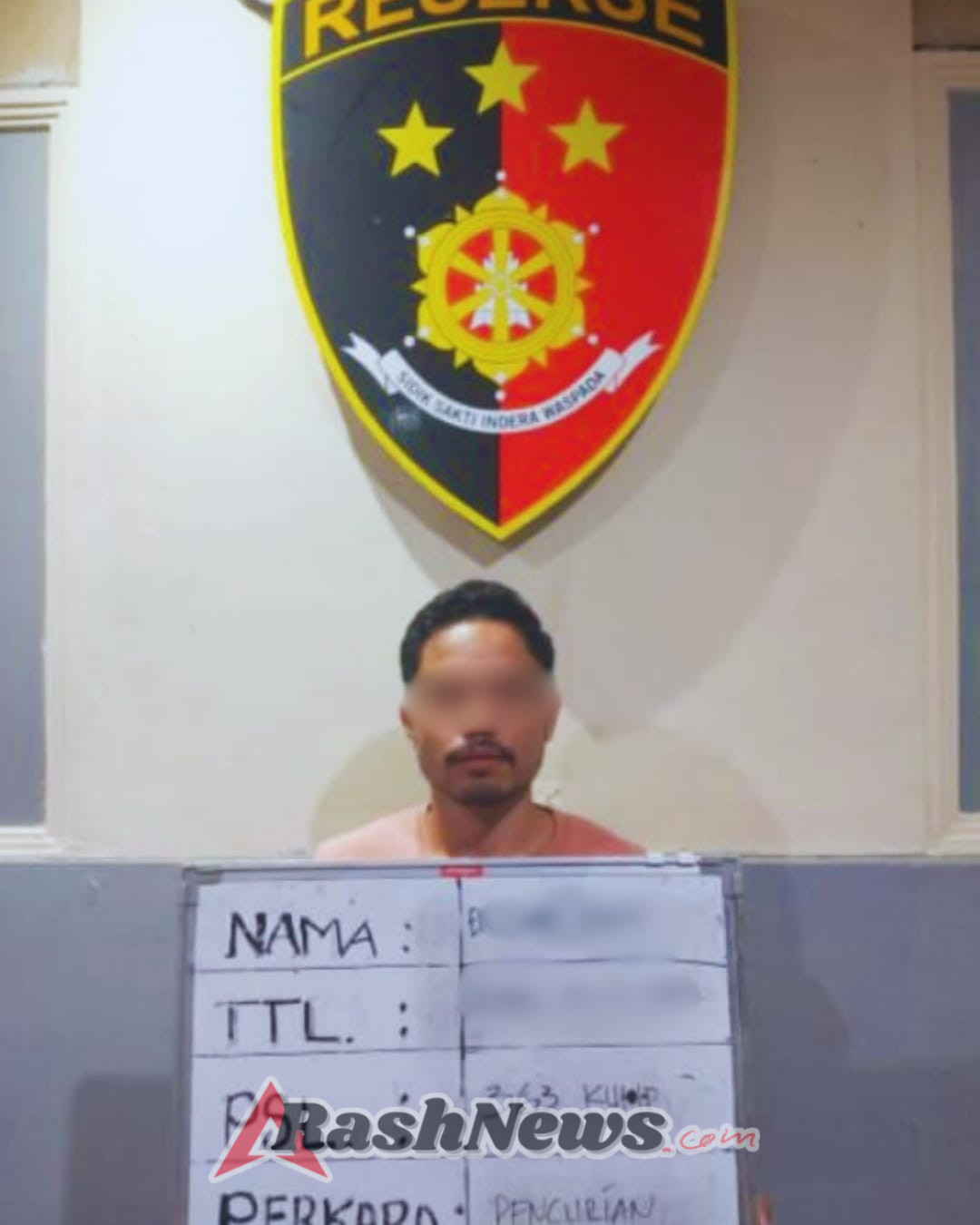 Polsek Dentim Ungkap Kasus Pencurian di Gudang PT Eka Artha Buana, 4 Mantan Karyawan Diamankan