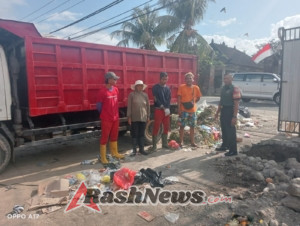 Peran Aktif Babinsa Desa Lebih Wujudkan Lingkungan Bersih dan Sehat