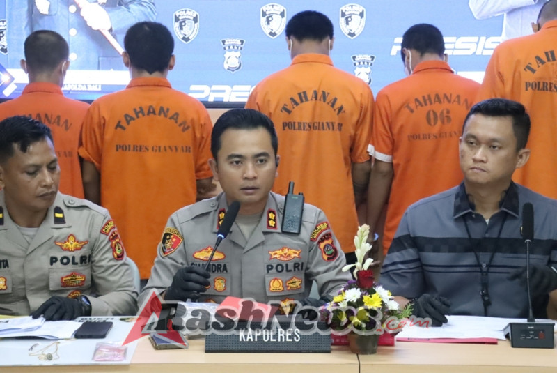 Polres Gianyar Ungkap 21 Kasus Kriminal Selama Operasi Sikat Agung 2025