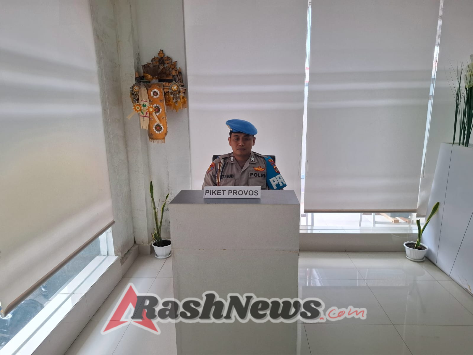 Sipropam Polres Karangasem Gelar Pengecekan Personel di Layanan Publik