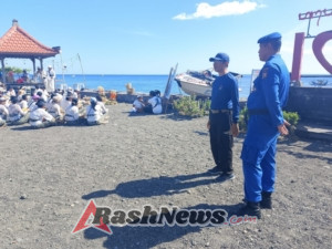 Patroli Rutin Sat Polairud Polres Karangasem di Pantai Amed, Wujud Nyata Pengamanan Wilayah Pesisir