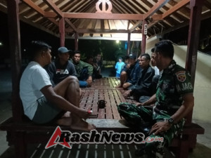 Babinsa Koramil 1628-01/Taliwang Aktif Jaga Kamtibmas Lewat Patroli Malam