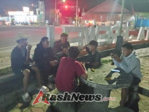 Patroli Malam Babinsa Jereweh, Upaya Menjaga Kamtibmas Tetap Terkendali