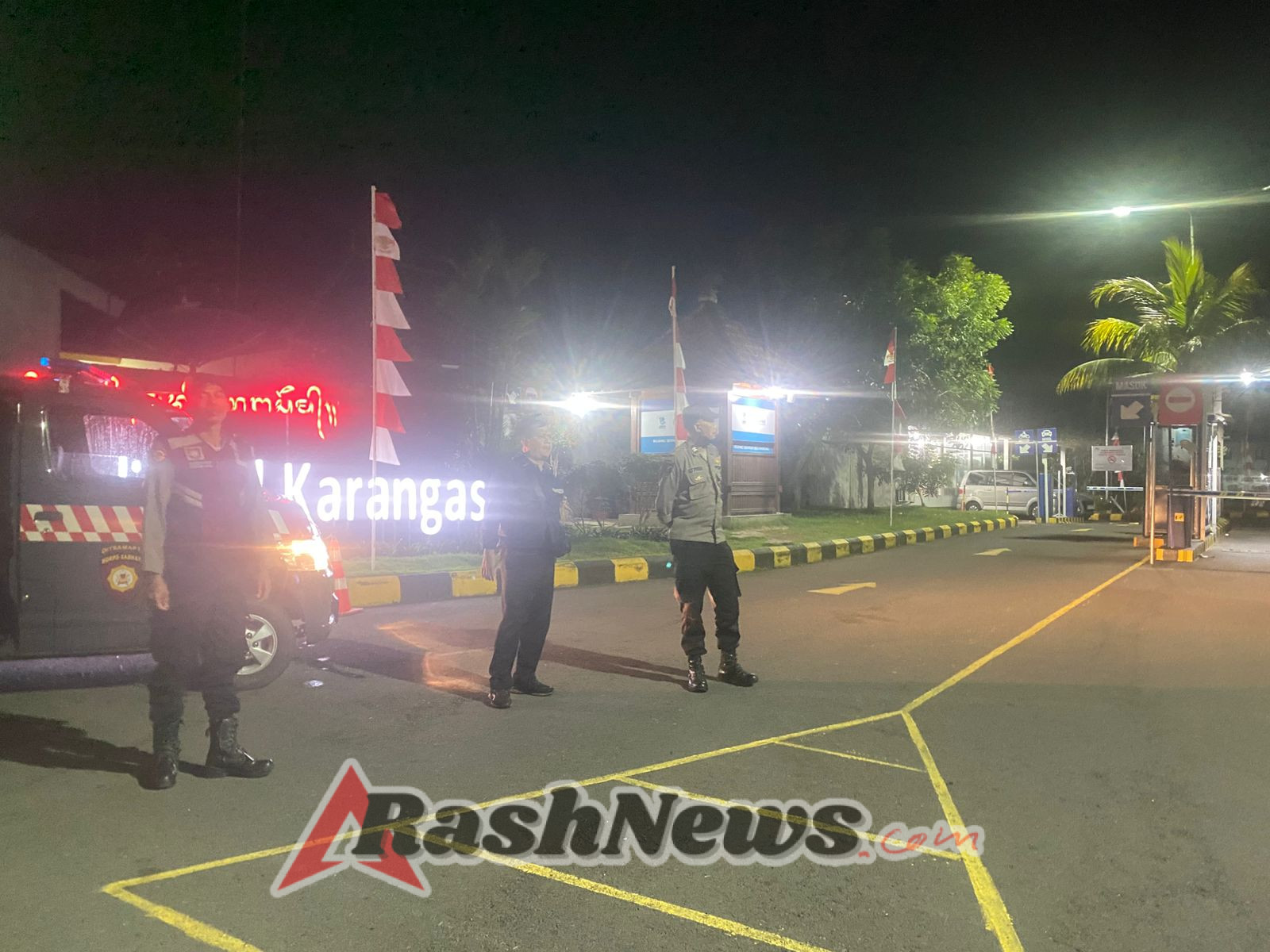 Blue Light Patrol Polsek Bebandem Cegah Gangguan Kamtibmas di Malam Hari