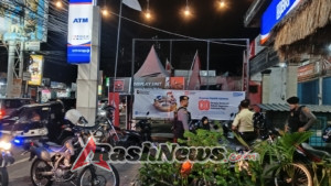 Cegah Aksi Kejahatan, Unit Raimas Sisir Area Perbankan