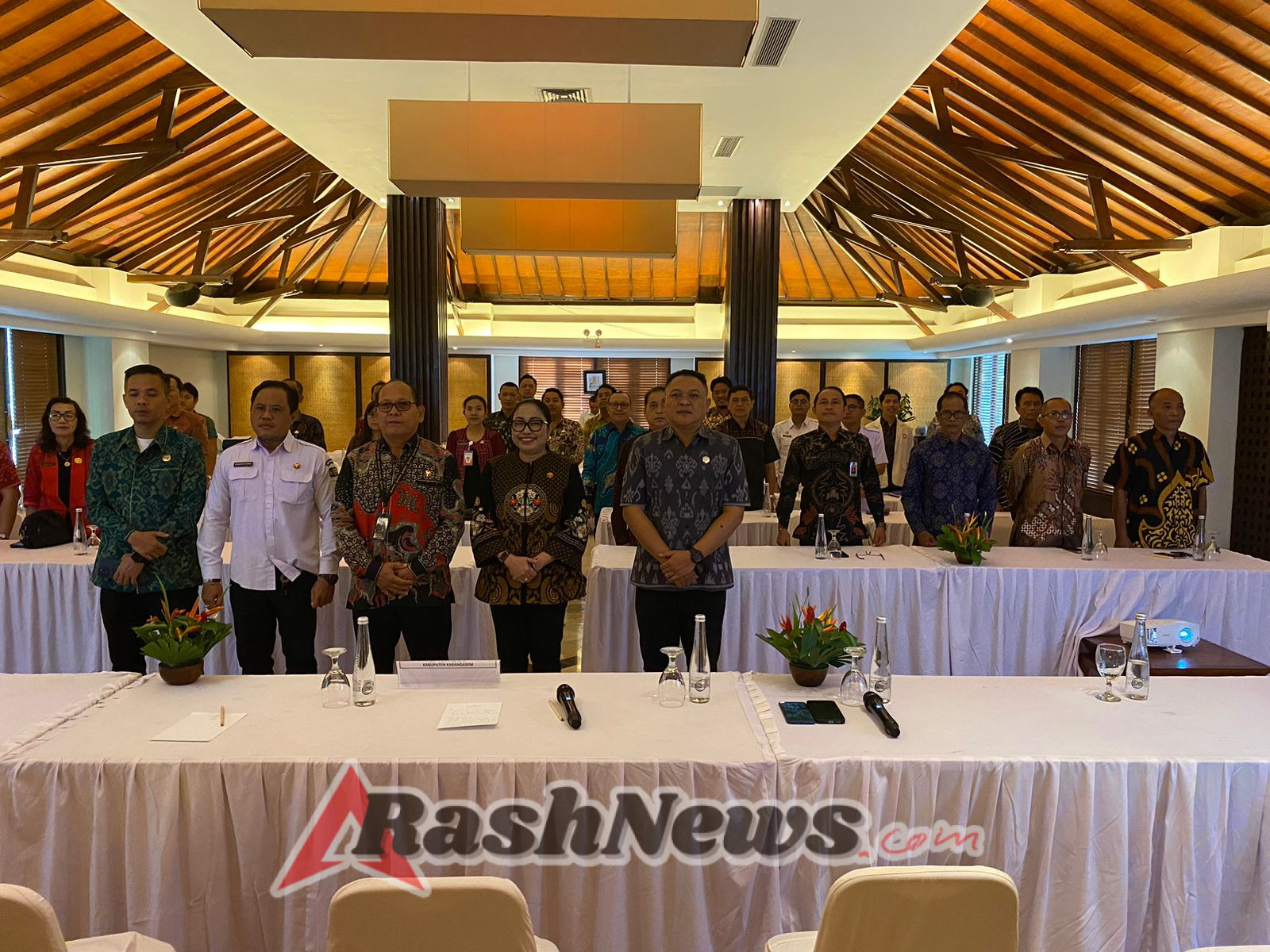 Wujud Sinergitas, Pasiinteldim 1623/Karangasem hadiri Penutupan Fasilitasi Pembinaan dan Penguatan Kelembagaan Pengawasan Pemilu