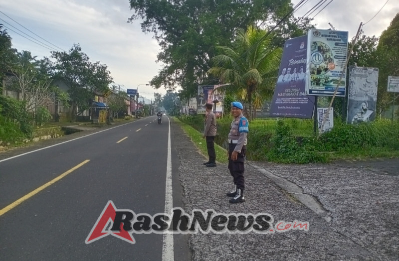 Provost Melaksanakan Pengecekan Dan Pengawasan Personil Saat Bertugas Pos Pagi