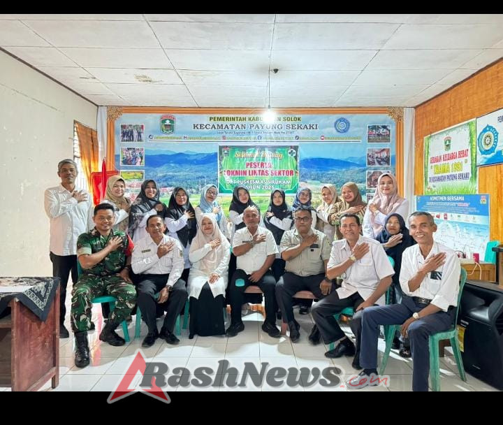 Wakili Danramil Babinsa Hadiri Kegiatan Lokakarya Mini Lintas Sektor UPT Puskesmas Sirukam