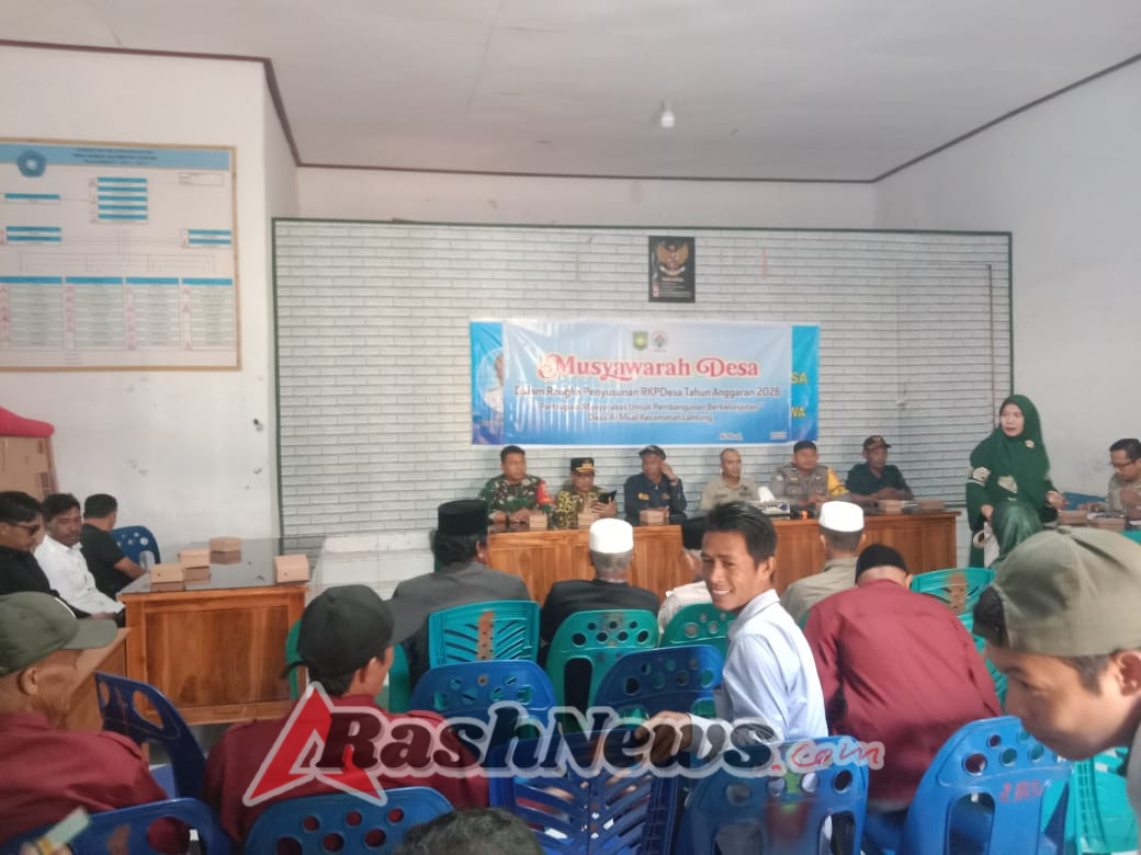 ‎Musdes Aimual Berjalan Lancar, Babinsa Tegaskan Komitmen TNI untuk Pembangunan Desa