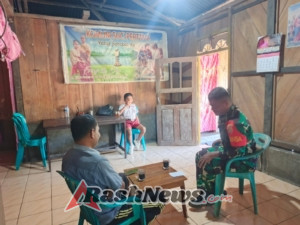 Warga Sambut Positif Kehadiran Babinsa dalam Kegiatan Komsos dan Pengamanan Wilayah