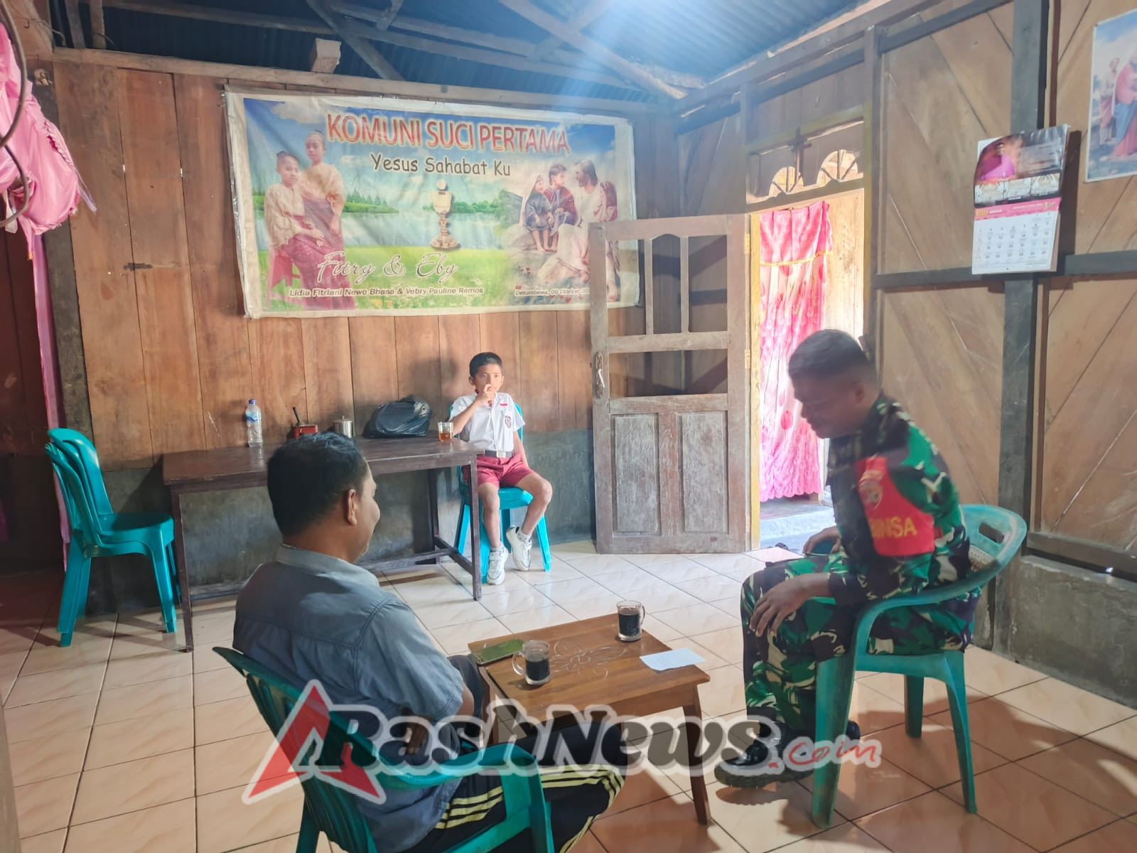 Warga Sambut Positif Kehadiran Babinsa dalam Kegiatan Komsos dan Pengamanan Wilayah