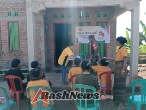 Babinsa Koramil 1602-04/Maurole Dorong Peran Aktif Ibu-Ibu Kader dalam Jaga Keamanan Desa Pise
