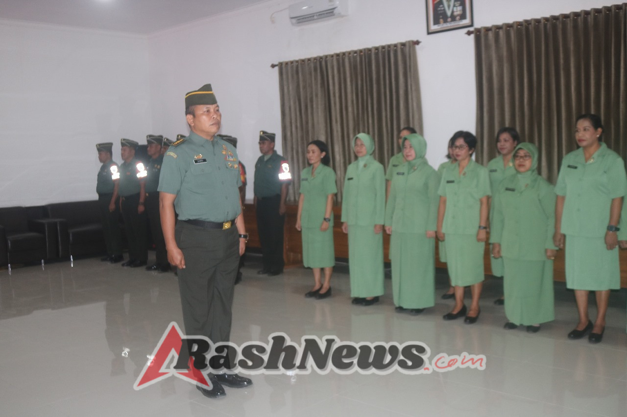 Rotasi Perwira Kodim 1604 Kupang Wujudkan Profesionalisme TNI