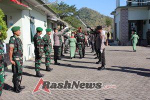 Kodim 1628/Sumbawa Barat Laksanakan Tradisi Lepas Sambut Komandan