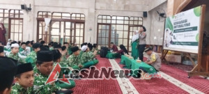 Sahabat Sekolah, Polsek Blahbatuh Sosialisasi Pencegahan Bullying MI Harapan Bunda