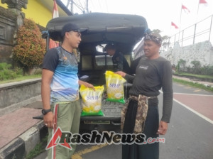 Jadi Kebutuhan Utama, GPM Beras SPHP Koramil Klungkung Diserbu Warga