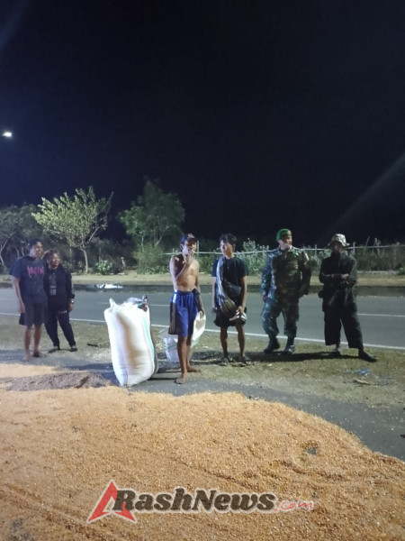 Babinsa Poto Tano Imbau Warga Tetap Peduli Keamanan dan Ketertiban