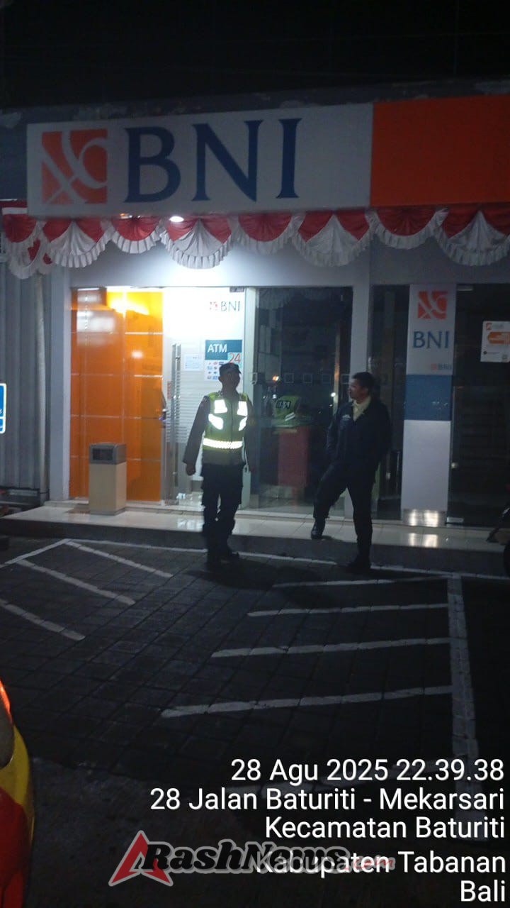 Polsek Baturiti Intensifkan Patroli Blue Light dan patroli subuh