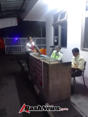 Jaga Kamtibmas Polsek Mengwi Kolaborasi Dengan Satpam