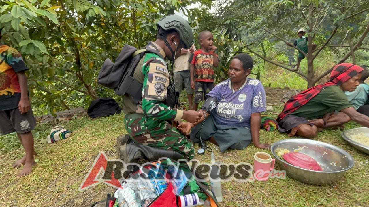 Langkah Kecil, Arti Besar: Kasih Satgas Yonif 743/PSY untuk Masyarakat Papua