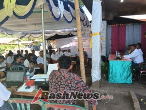 Wujudkan Kemanunggalan TNI-Rakyat, Babinsa Hadiri Rapat Kerja Kecamatan Kotabaru