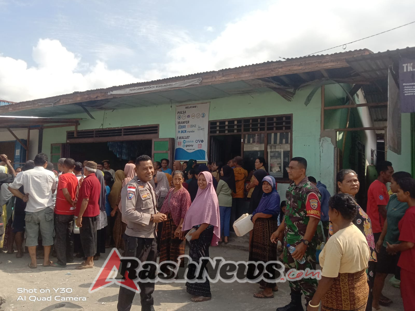 Kodim 1602/Ende Hadir di Tengah Masyarakat untuk Wujudkan Kamtibmas Kondusif