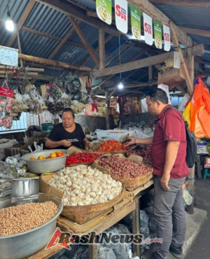 Pengawasan Harga Pokok Pangan di Karangasem Bali oleh Sat Reskrim