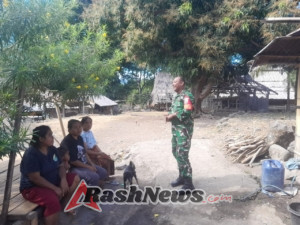 Babinsa Desa Loboniki Hadirkan Rasa Aman Lewat Kegiatan Komsos dan Pengamanan Wilayah