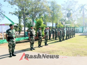 Momentum Korp Raport, Dandim 1601/Sumba Timur Hargai Pengabdian Prajurit dan PNS