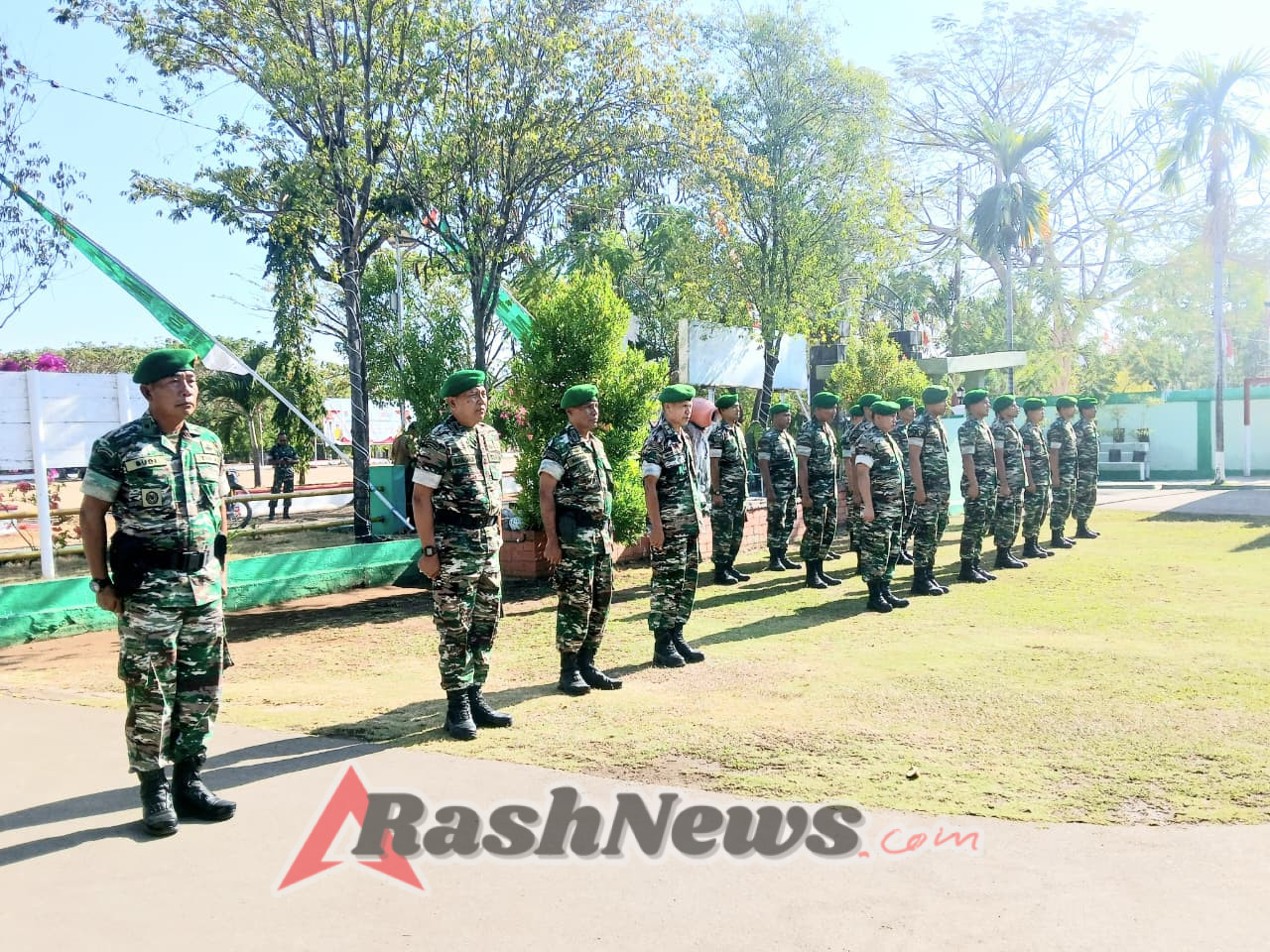 Momentum Korp Raport, Dandim 1601/Sumba Timur Hargai Pengabdian Prajurit dan PNS