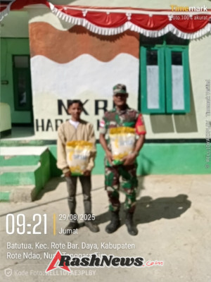 Gerakan Pangan Murah di Koramil 1627-03/Btt, Ringankan Beban Ekonomi Warga