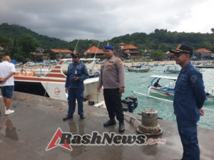 15 Fast Boat Angkut Ribuan Wisatawan, Sat Polairud Karangasem Tingkatkan Pengawasan di Dermaga Rakyat Padangba