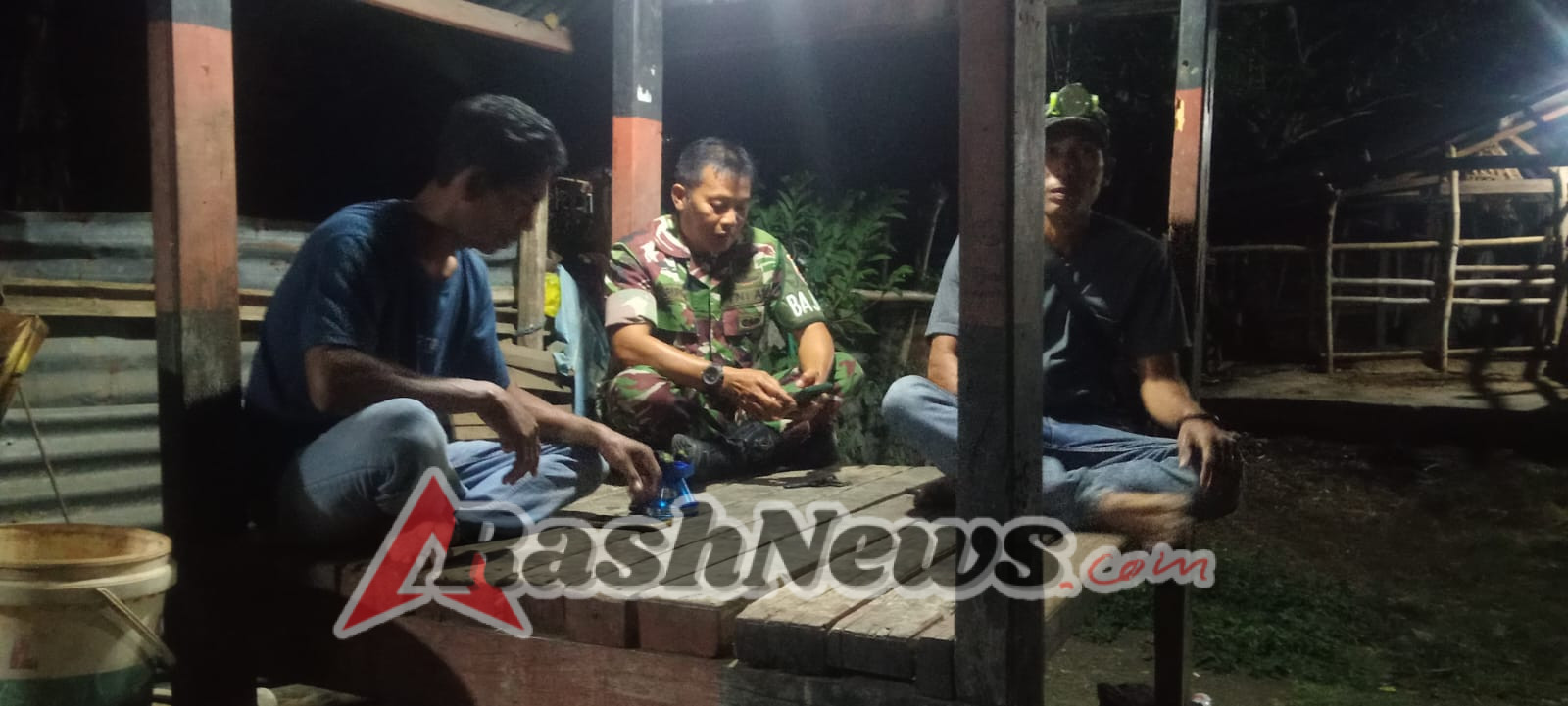 Serda Lalu Rupawan Turun Patroli Malam Demi Ketertiban Lingkungan
