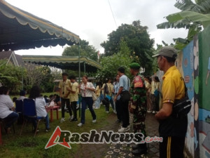 Babinsa Semarapura Tengah; MPLS SMP Tegal Jaya Denpasar Di Klungkung Berjalan Aman