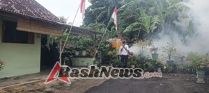 Gelar Fogging, Dandim Klungkung Ingatkan Personel Jaga Kebersihan Dan Rutin Gelar PSN