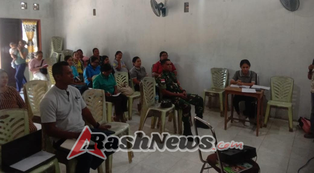 Babinsa Bolok Bersama Stakeholder Komitmen Tekan Angka Stunting