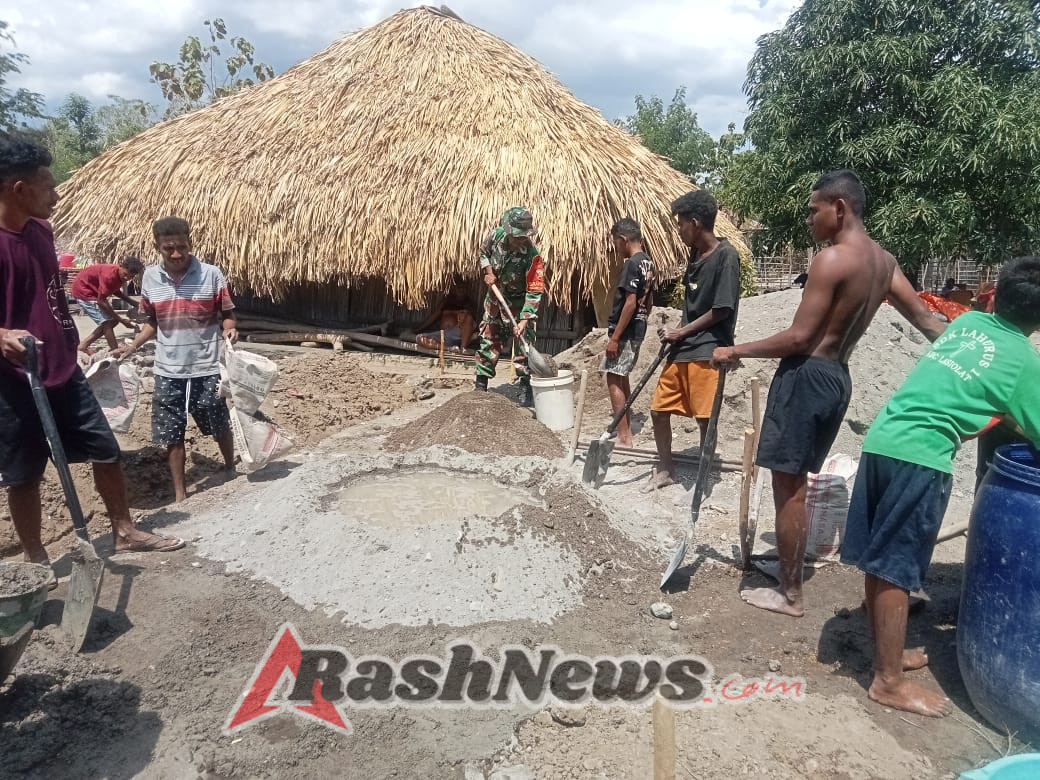 Gotong Royong Menjadi Kekuatan di Desa Oesoko