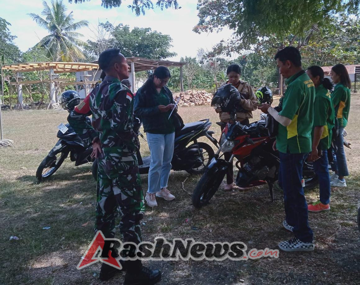Babinsa Ramil 1618-04/Bisel, Serka Carlos Cardoso, Tingkatkan Kemanunggalan TNI dan Rakyat Lewat Komsos di Desa Maubesi